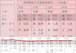 八字排盘的正宫星是指 八字正官星查询