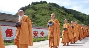 五台山大宝寺讲解 高僧闭关美女菩萨