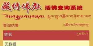 藏传佛教网站活佛查询 藏传佛教活佛查询系统在中国佛教协会网站