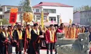 自了法师清明祭祖 建筑工地开工祭祀