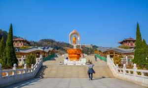 东林寺净土苑大佛 东林寺净土苑悲如法师