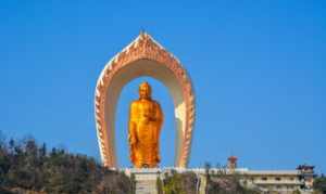 东林寺净土苑大佛 东林寺净土苑悲如法师