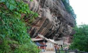 麦积山仙人崖正德法师 麦积山 仙人崖