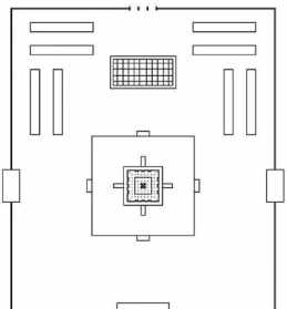 佛教寺庙的布局形式 佛教寺庙建筑的布局