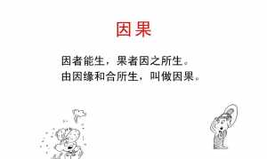 佛教因果理论有几个 佛教因果理论有几个阶段