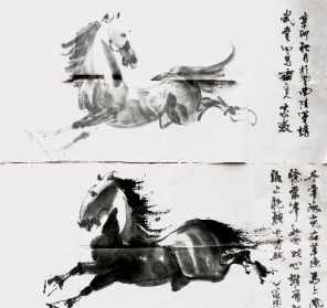 佛教画法 佛教画马