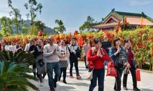 东莞的寺庙灵验 寺院东莞烧纸钱的地方