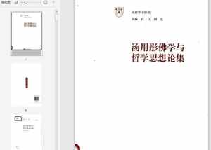 汤用彤佛学思想论集pdf 汤用彤开设的课程