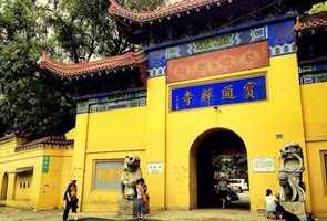 武汉佛教寺院门照 武汉市寺院分布