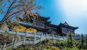 明楚王墓门票 楚王山南面明朝寺院