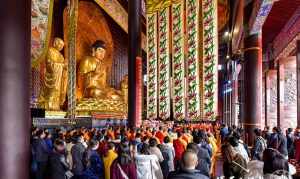 峨眉山寺庙法会预告片视频 峨眉山寺庙法会预告