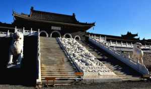 不设功德箱的大悲寺 没有功德箱的寺院