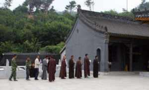 不设功德箱的大悲寺 没有功德箱的寺院