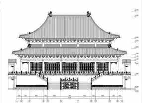 寺庙建筑结构图 寺庙建筑结构的特点