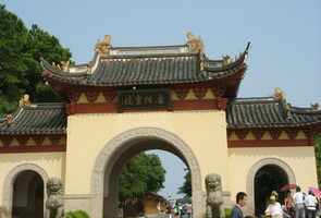 普陀山寺院图片 普陀山寺院图片全景