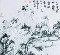 大熙法师画作品 熙大的画