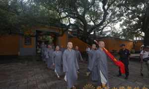 普陀山佛教仪式 普陀山佛教寺院