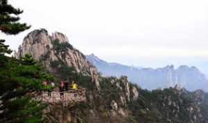 黄山寺院伽蓝殿 黄山上寺院