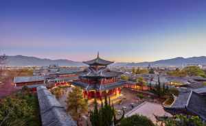 丽江寺院 丽江 寺