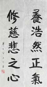 普正法师的字画作品 普正法师书法