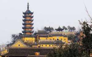 金山 寺庙 南京金山寺庙