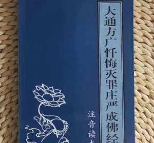 大方广忏悔灭罪成佛经注释 大方广忏悔灭罪成佛经