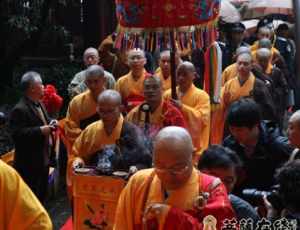 韬光寺月真法师 韬光寺祖师殿