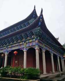 余干县城景点 江西余干在建寺院