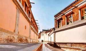 佛教寺院建筑布局图 佛教寺院建筑结构