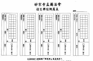 佛教素食餐厅菜谱 佛学会学员素宴登记表