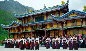 松潘佛教寺院 松潘民宿