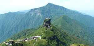 梵净山 庙 梵净山上的寺院