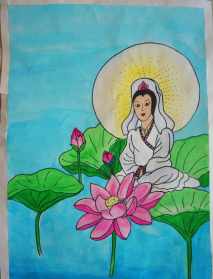观音菩萨的身相 为什么诸佛菩萨都是赤着脚站在莲花上，而不是穿着鞋呢